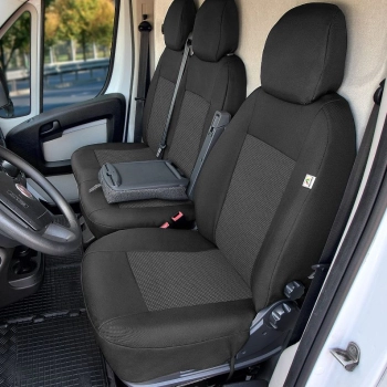 Pokrowce szyte na miarę do Peugeot Boxer III (2014r-...) 2+1 3os